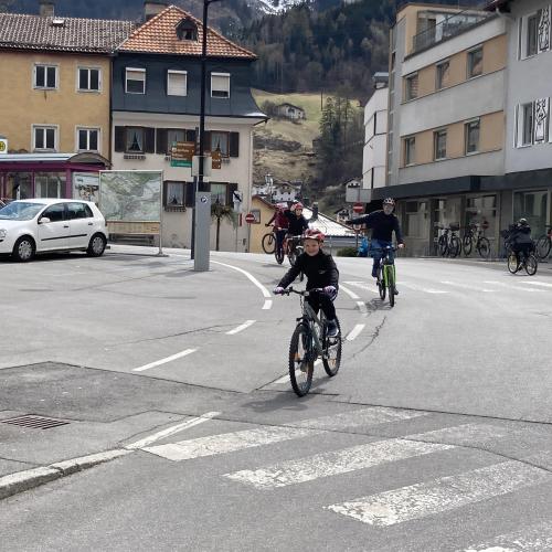Fahrradübung