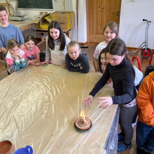 Experimente mit Feuer, Wasser und Luft