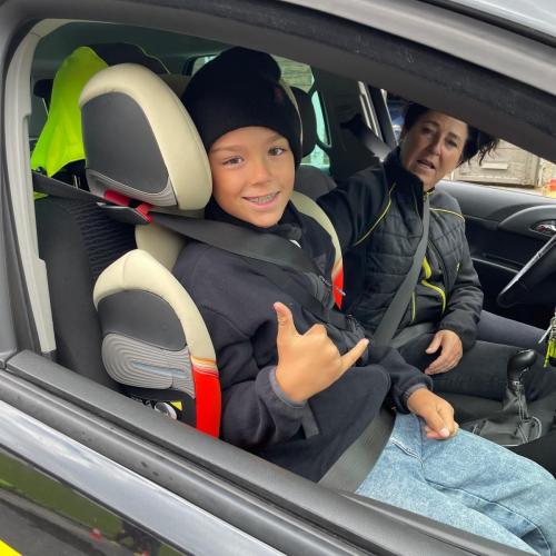 Selbsterfahrung Bremsweg