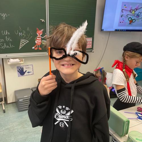 Verkleidete Kinder am Faschingsdienstag