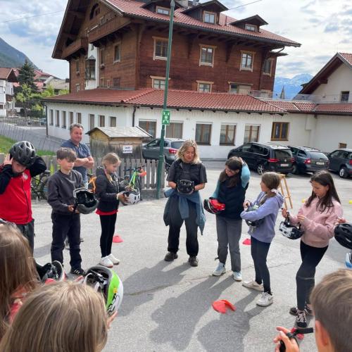 Parcours beim Radfahrkurs