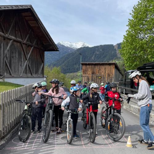 Parcours beim Radfahrkurs