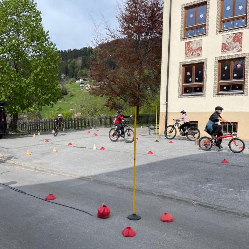 Parcours beim Radfahrkurs