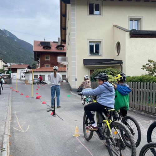 Parcours beim Radfahrkurs