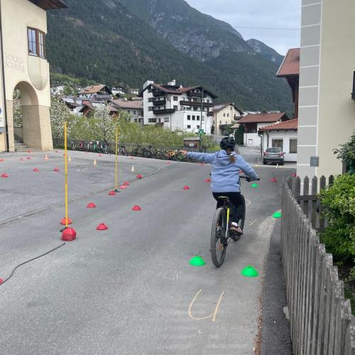Parcours beim Radfahrkurs