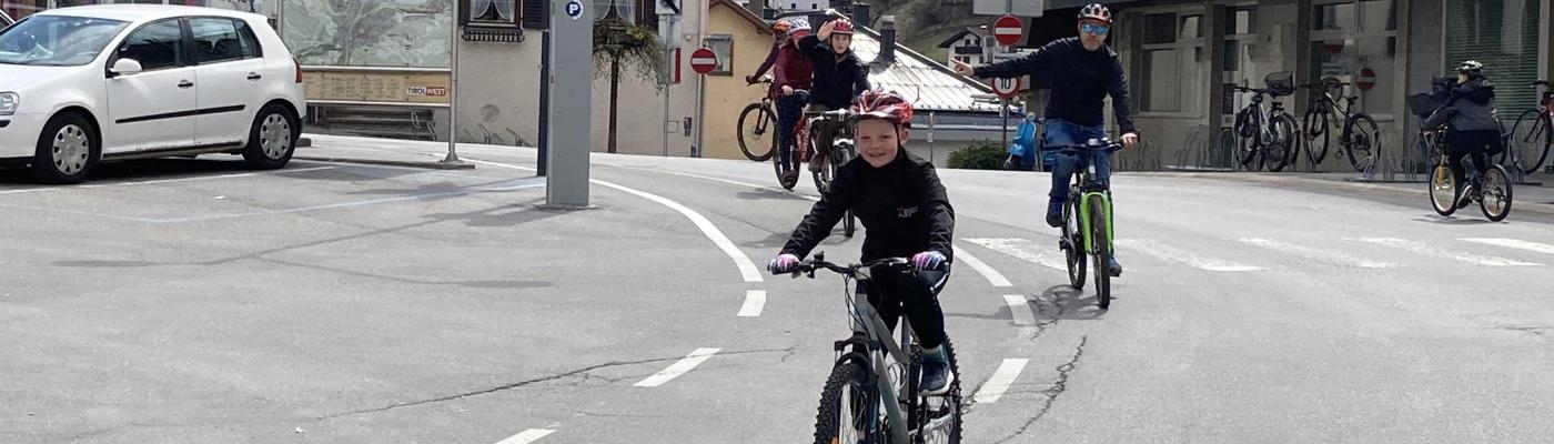 Fahrradübung