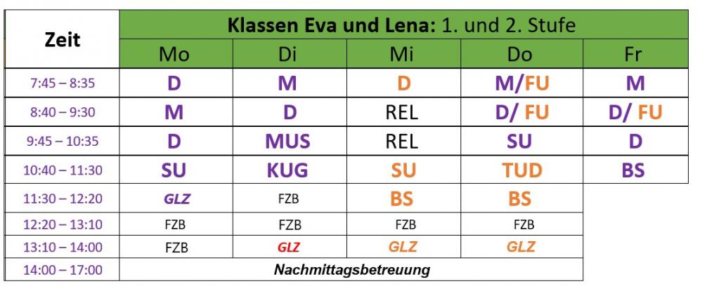 Stundenplan GS 1 25_26