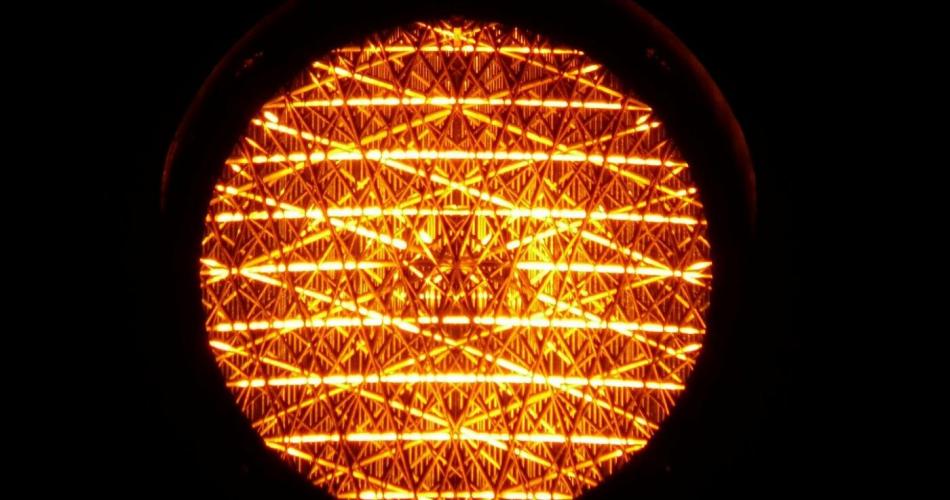 Ampel Orange