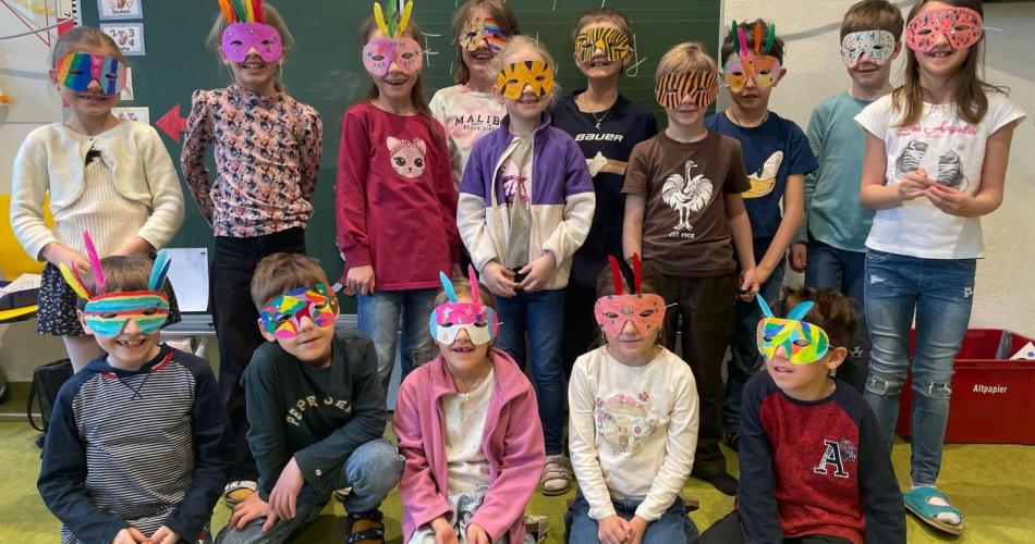 Masken basteln